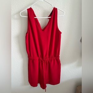 Red romper